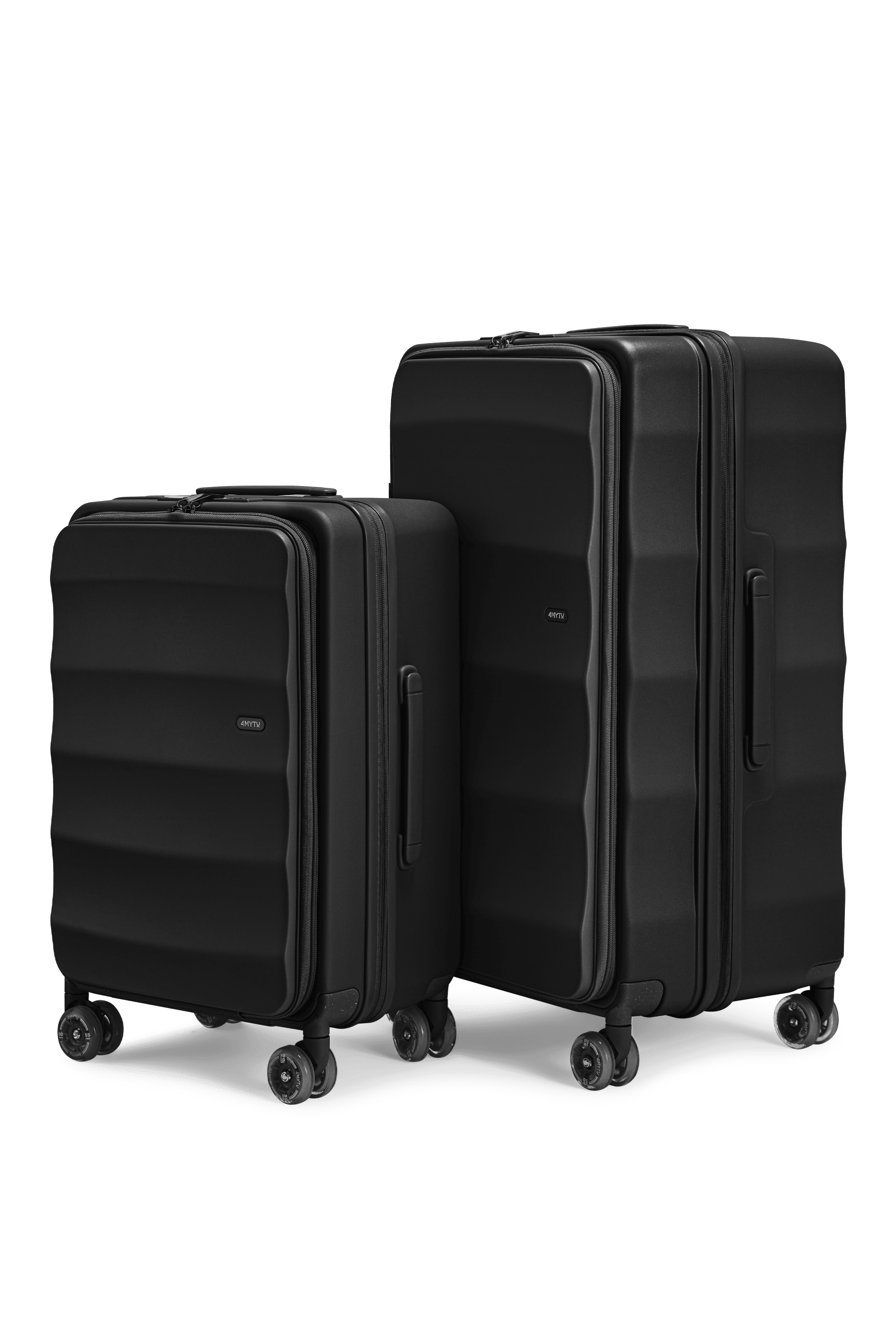Max Tank Suitcases in Jet Black