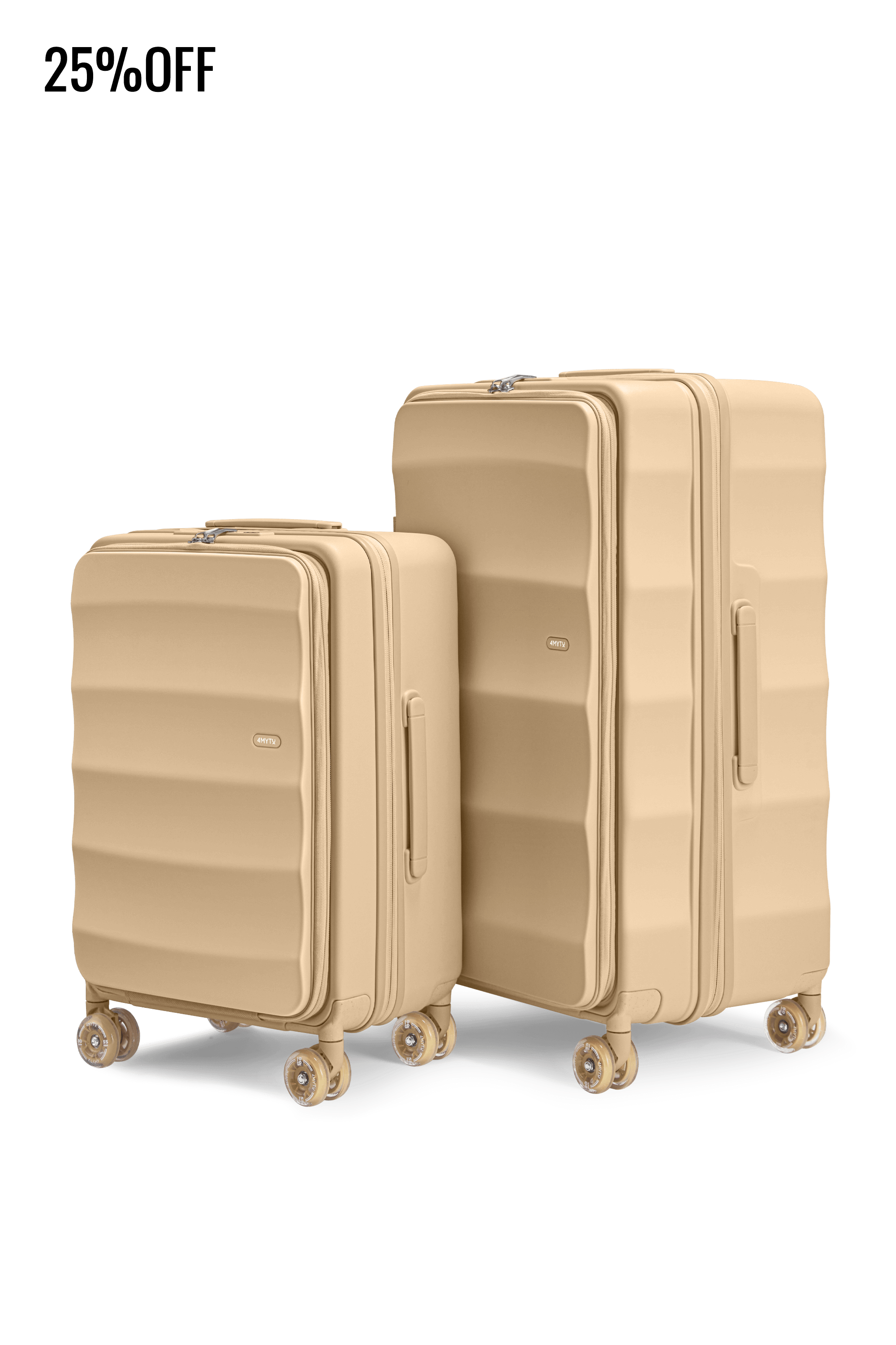 Tank Suitcases in Sandstorm
